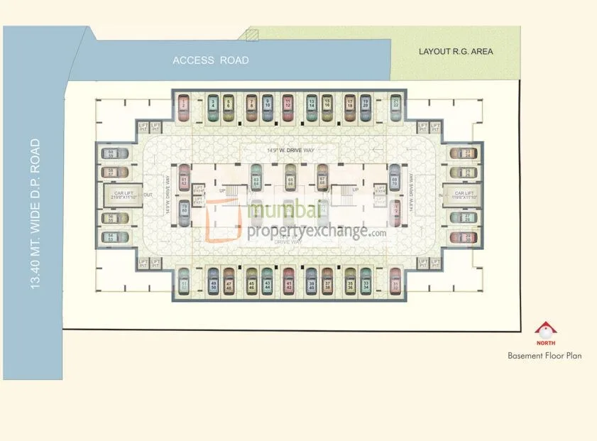 Basement floor plan