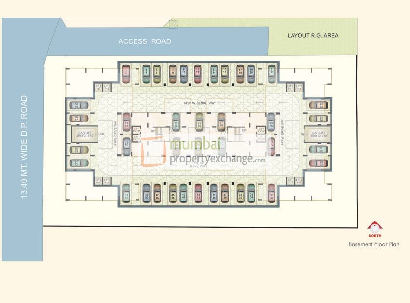 Basement floor plan