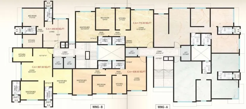 1 Flats for Sale in Vrindavan, Vile Parle East