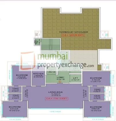 12th Floor Plan