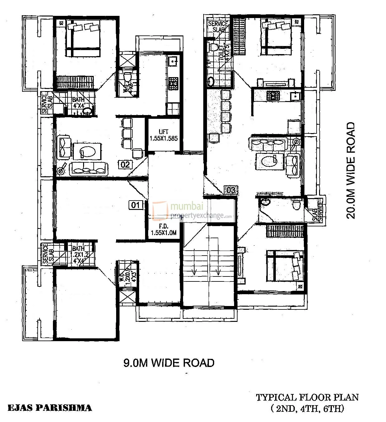 Even Floor plan