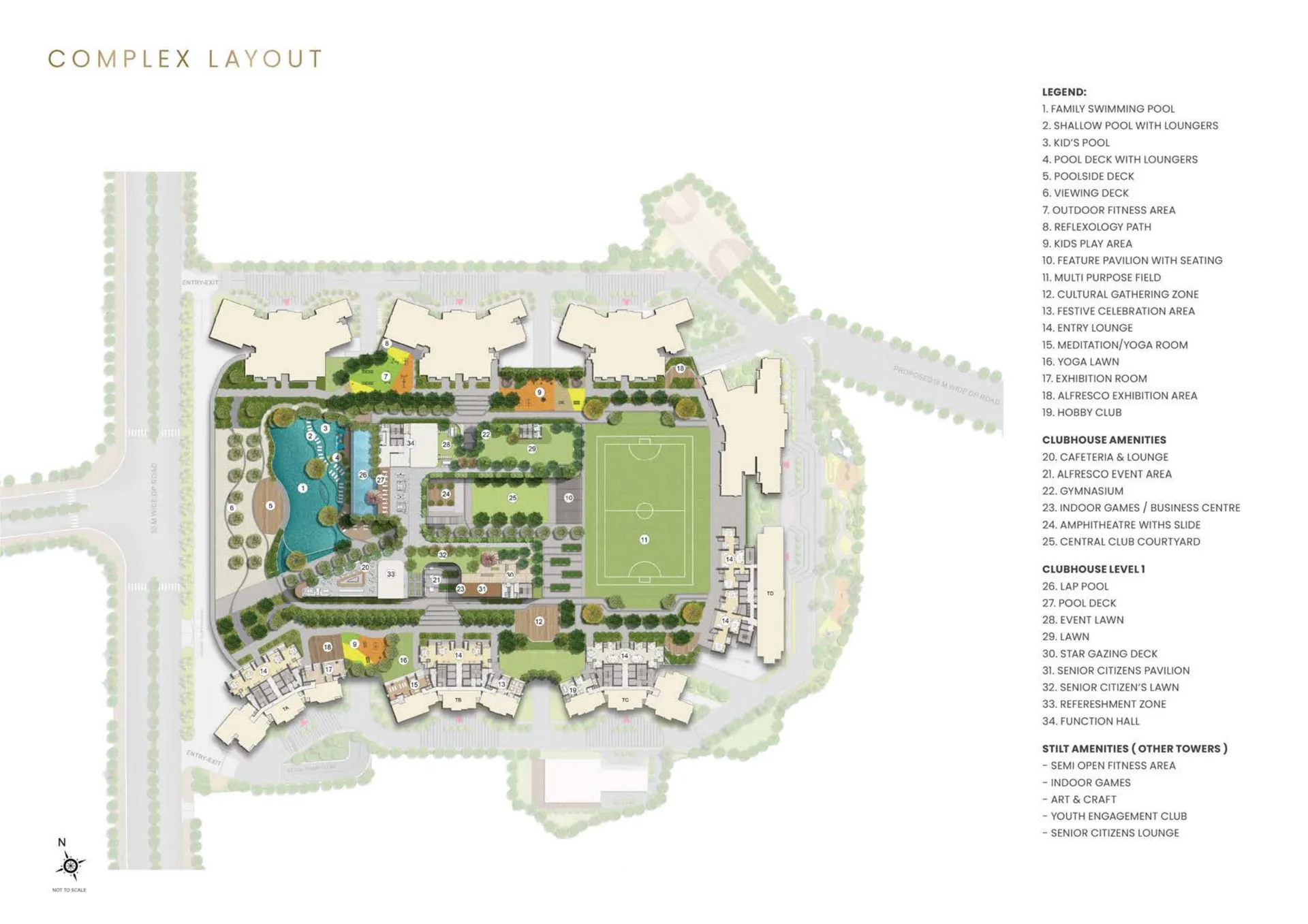 Complex layout plan - from official PDF, page 3