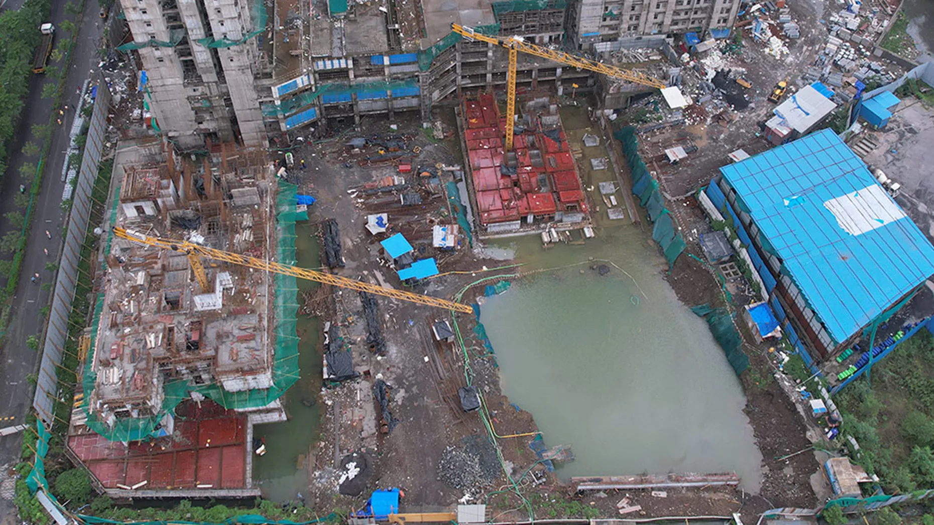 Construction update: Tower J August 2026 RCC work completed up to B1 Level