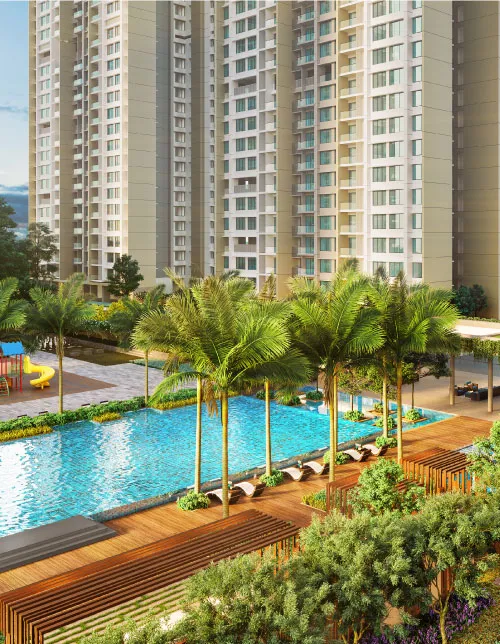 Residential Project At Kolshet Road Thane West (developer visual, illustrative unless marked actual)