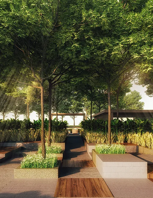 Grand Podium (developer visual, illustrative unless marked actual)