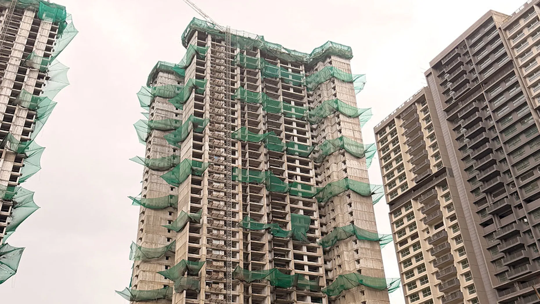 Construction update: Tower C August 2026 RCC work completed up to the Terrace Level Blockwork completed up to the 41st Floor Gypsum work completed up to the 25th Floor