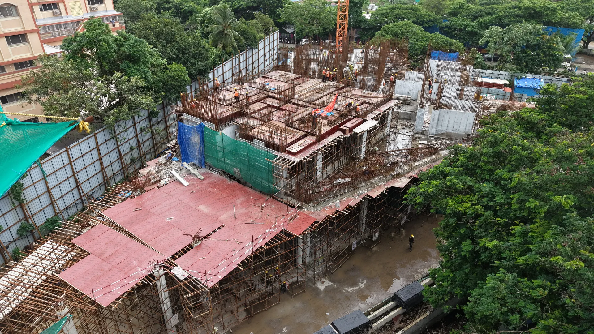 Construction update: Tower J August 2026 P2 Level Completed