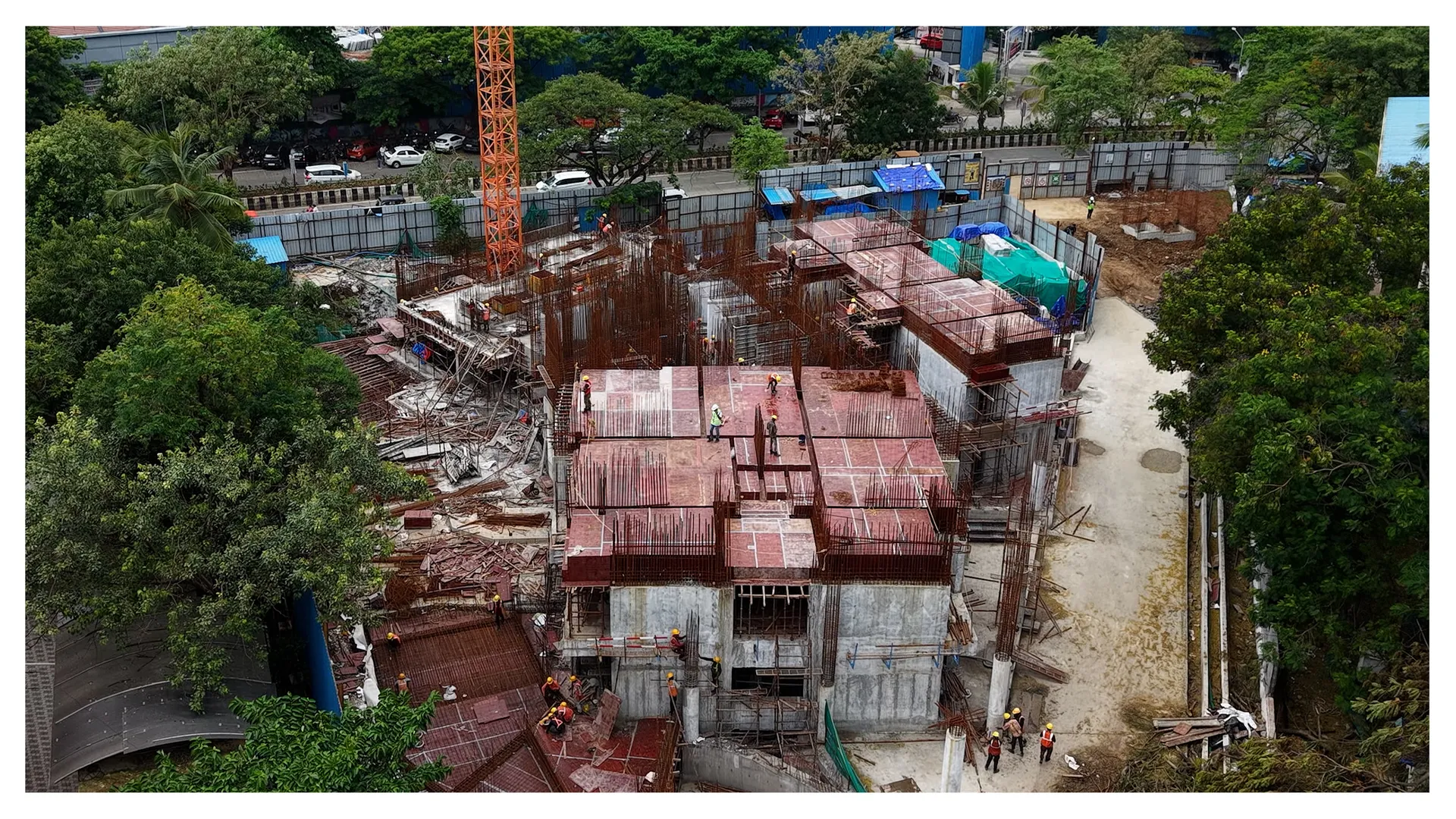 Construction update: Tower J July 2026 Ground Floor work Completed