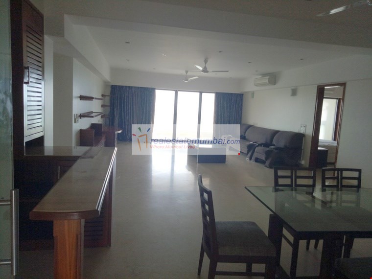 4 BHK Semi Furnished in Quantum Park , Khar West