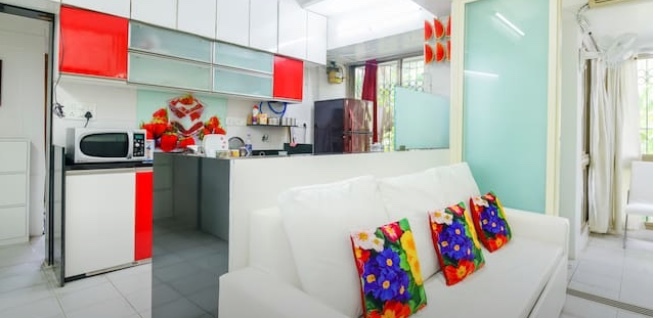 Living Room1 - North Bombay Society, Juhu