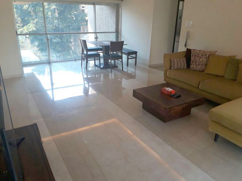 Living Room - Pali Palms, Bandra West