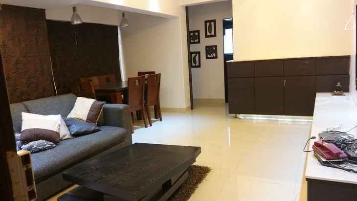 Living Room1 - Rosemary Apartments, Bandra West