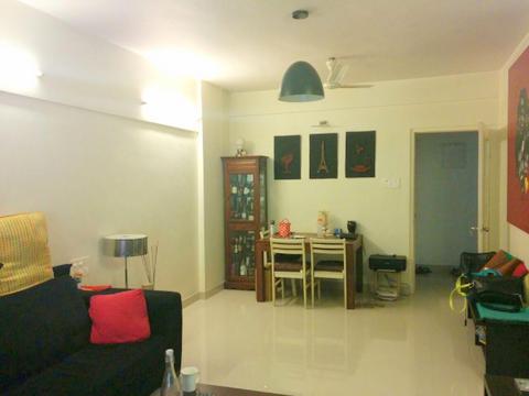 Living Room - Joy Apartment, Bandra West