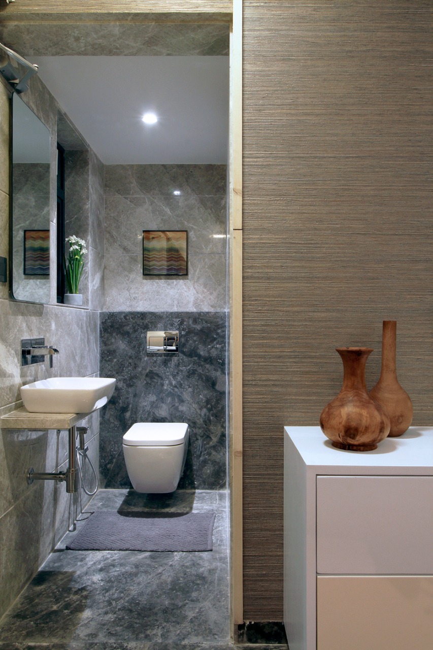 Master Bathroom - Gurudev Bhavan, Khar West