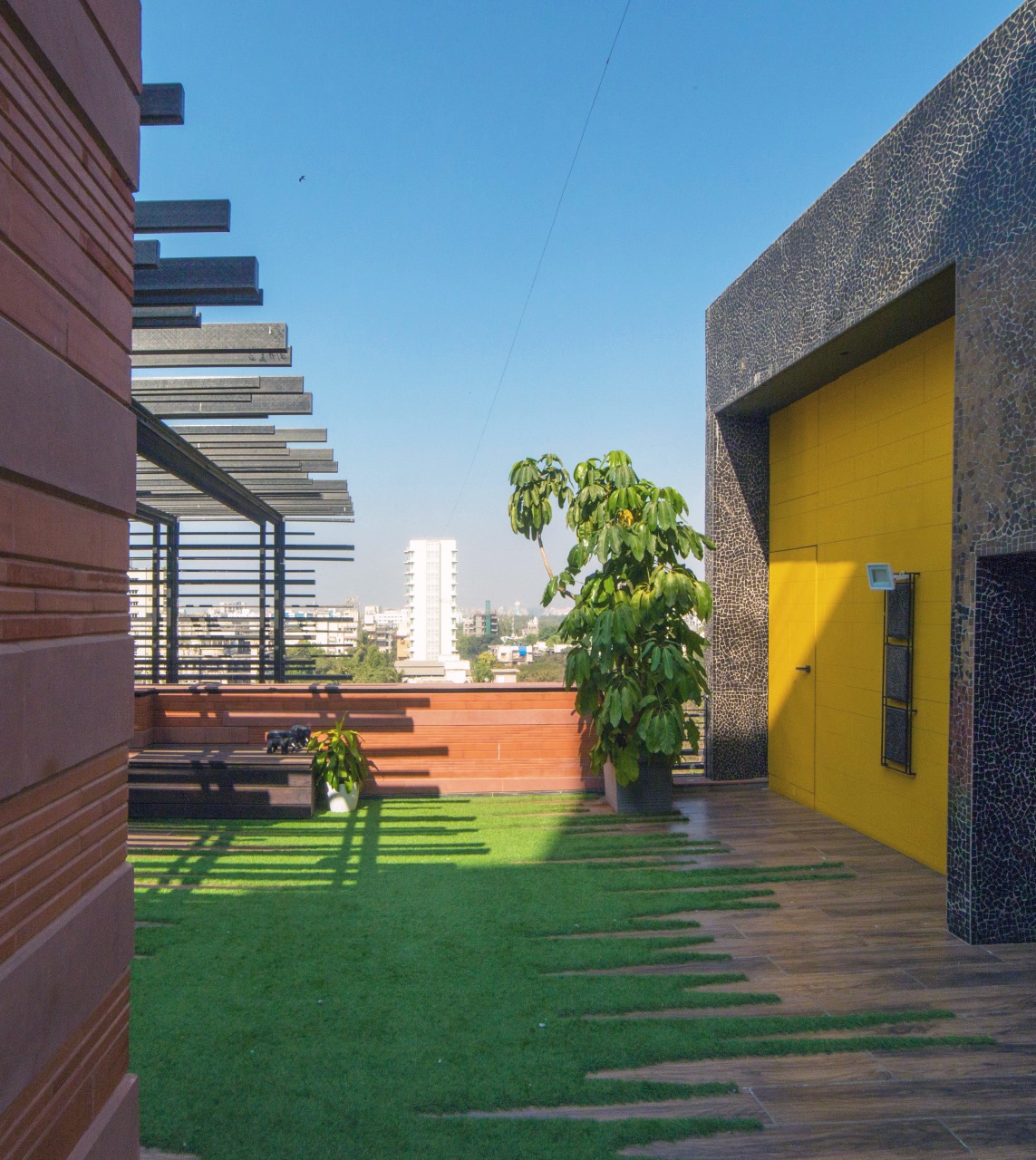 Terrace - Gurudev Bhavan, Khar West