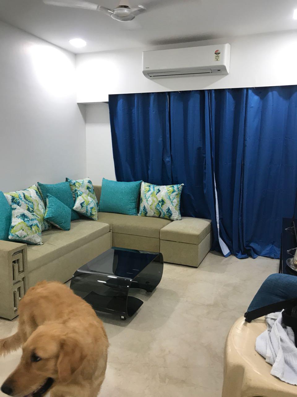 Living Room - Omkar Meridia, Bandra Kurla Complex