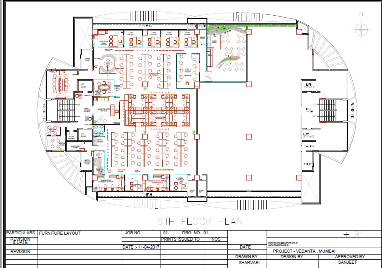 Office Space Fully Furnished in Vasudev Chamber , Andheri East