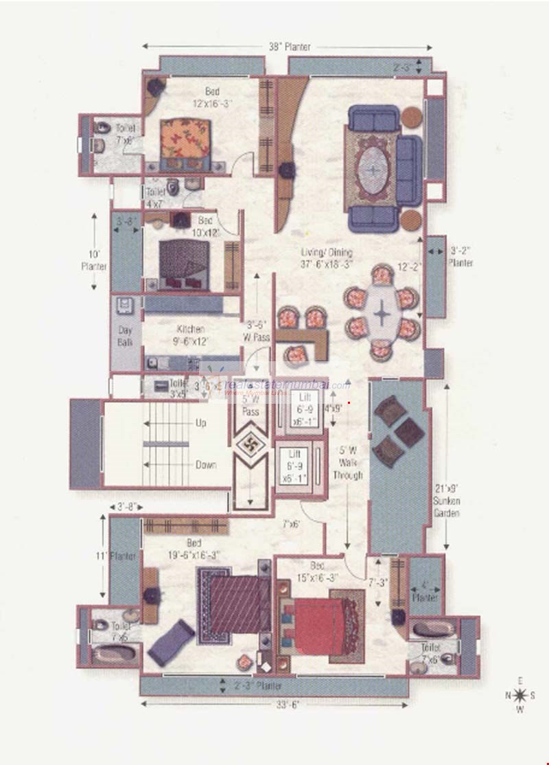 Floor Plan - 10 Central Avenue, Santacruz West