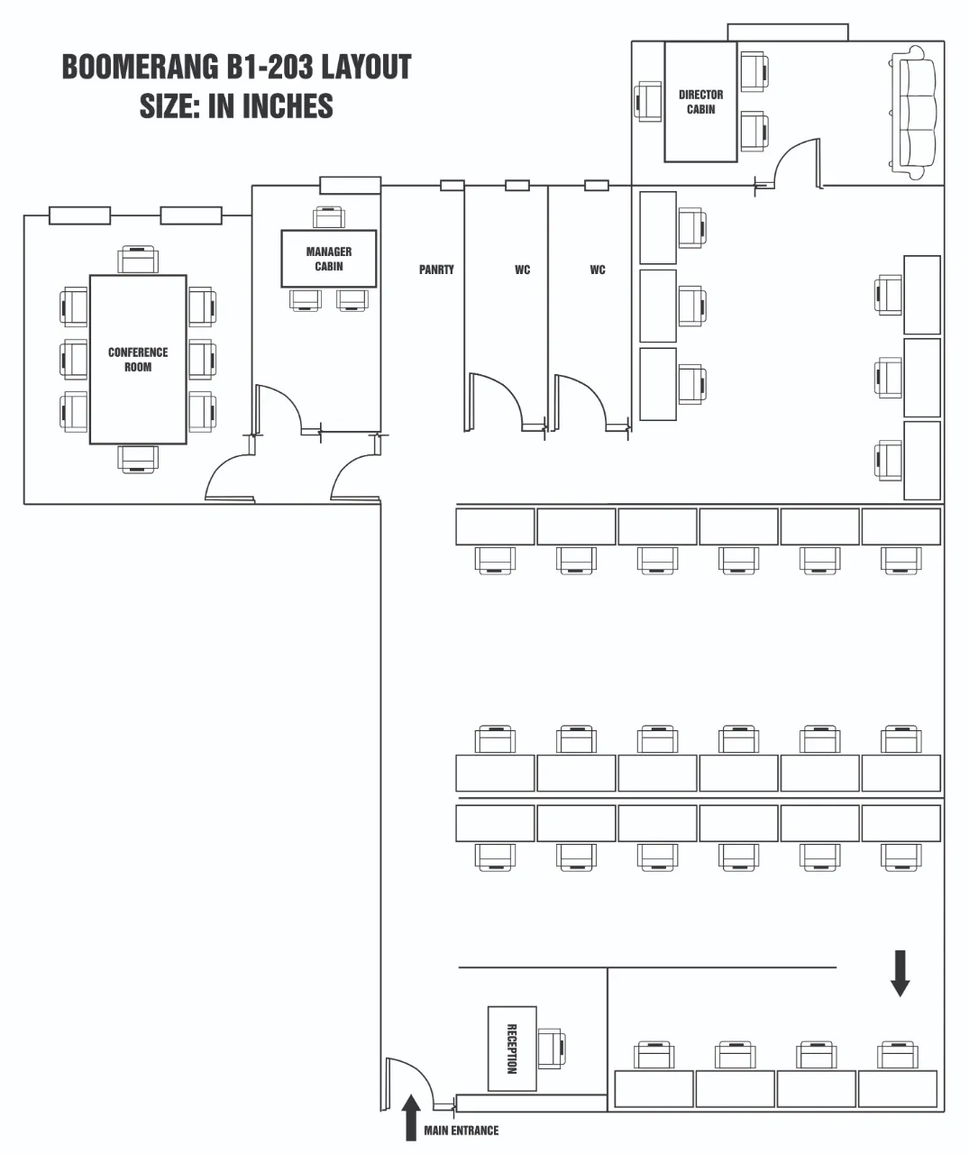 Office Space Offices on Rent in Boomerang, Powai