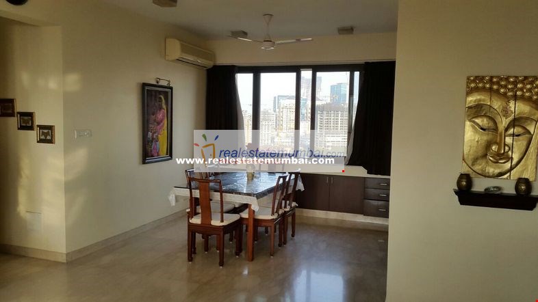 Living Room - Kalpataru Horizon, Worli