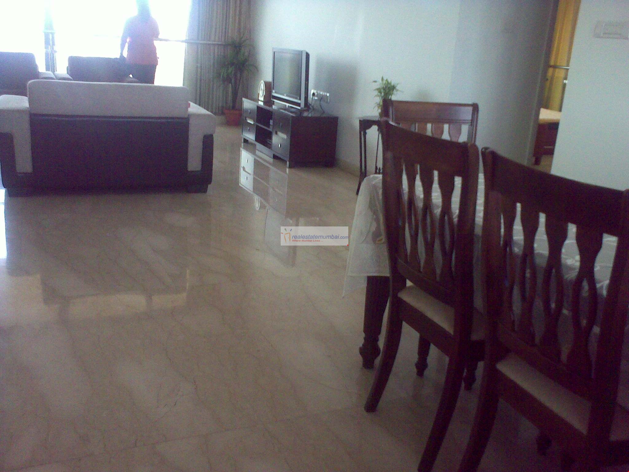 Living Room - Kalpataru Horizon, Worli