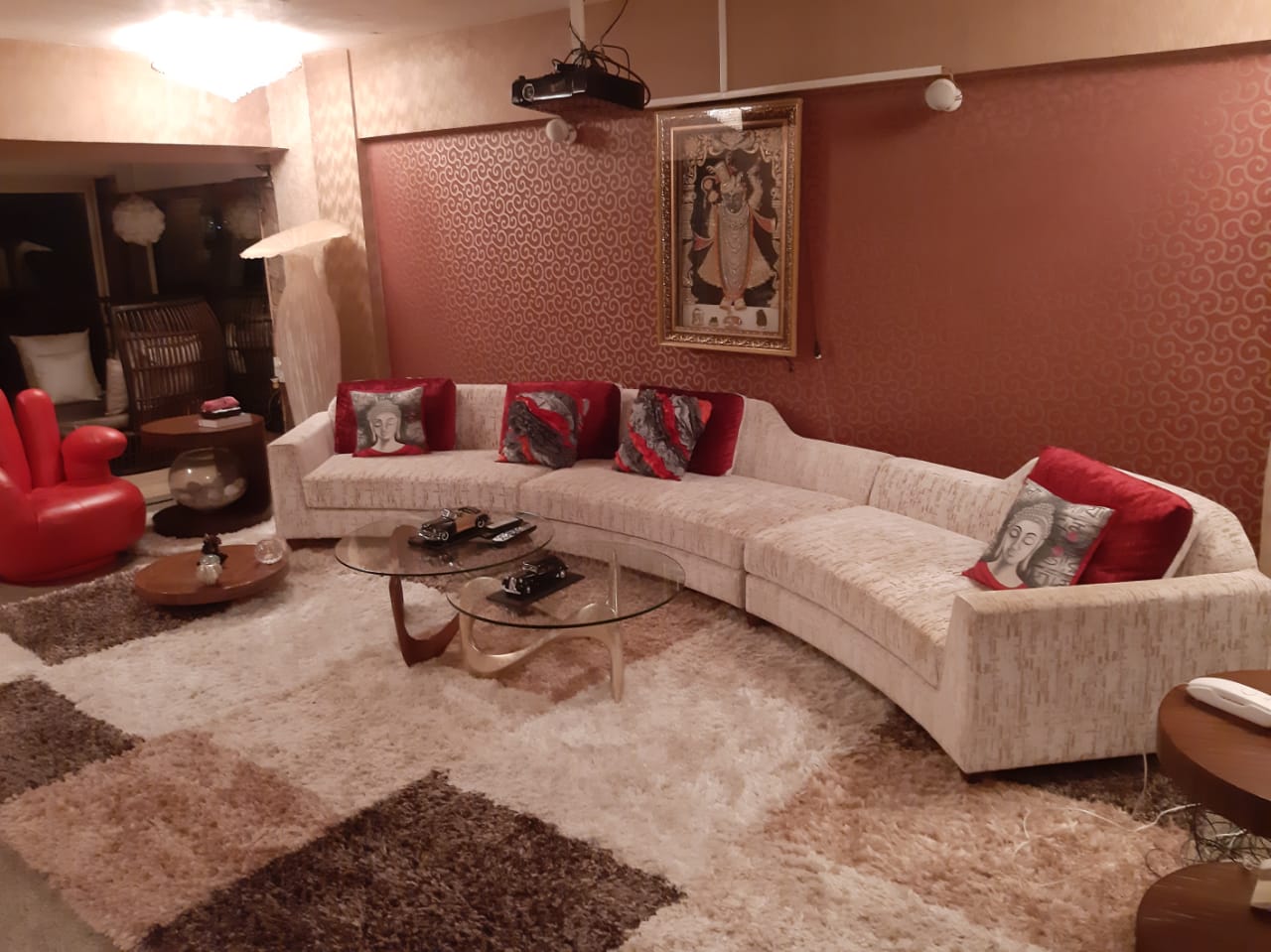 Living Room1 - Shamiana Bungalow, Nepeansea Road