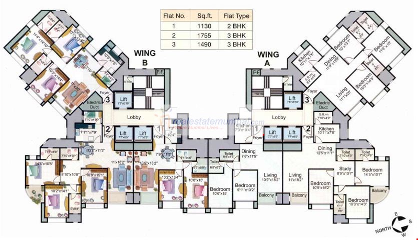 Floor Plan - Eldora, Powai