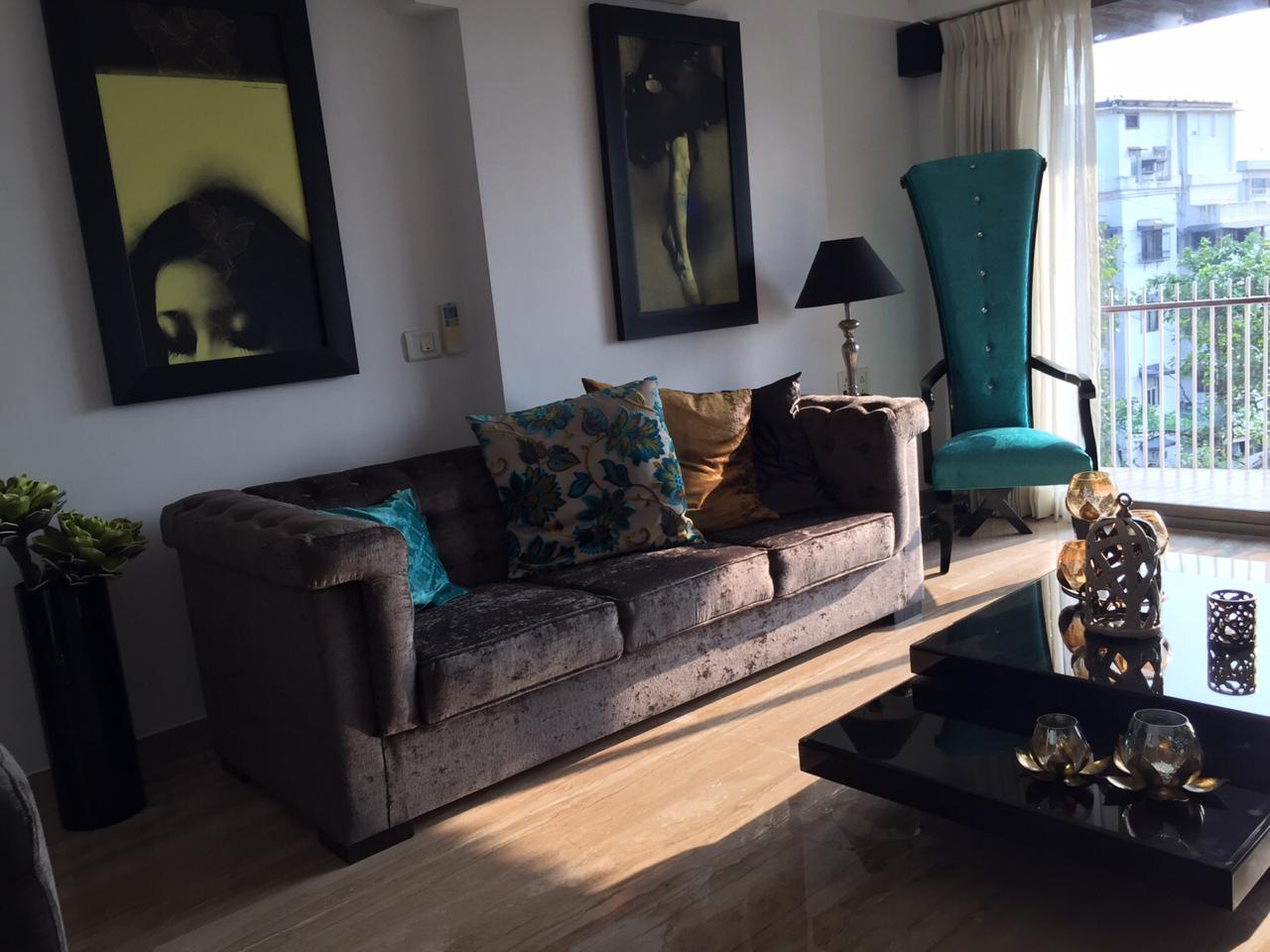 Living Room3 - The Moorings, Bandra West