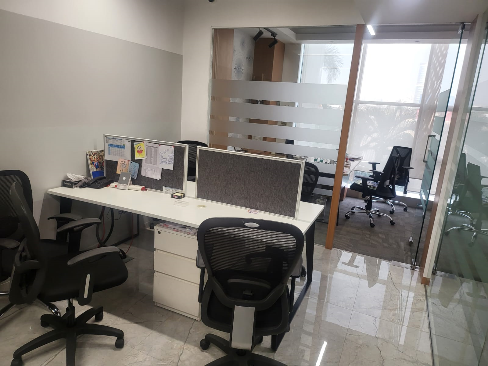 Office Space Fully Furnished in Akshar Business Park , Vashi