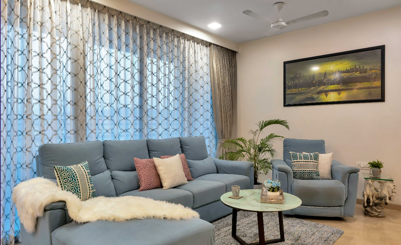 3 BHK Semi Furnished in Oberoi Exquisite , Goregaon East