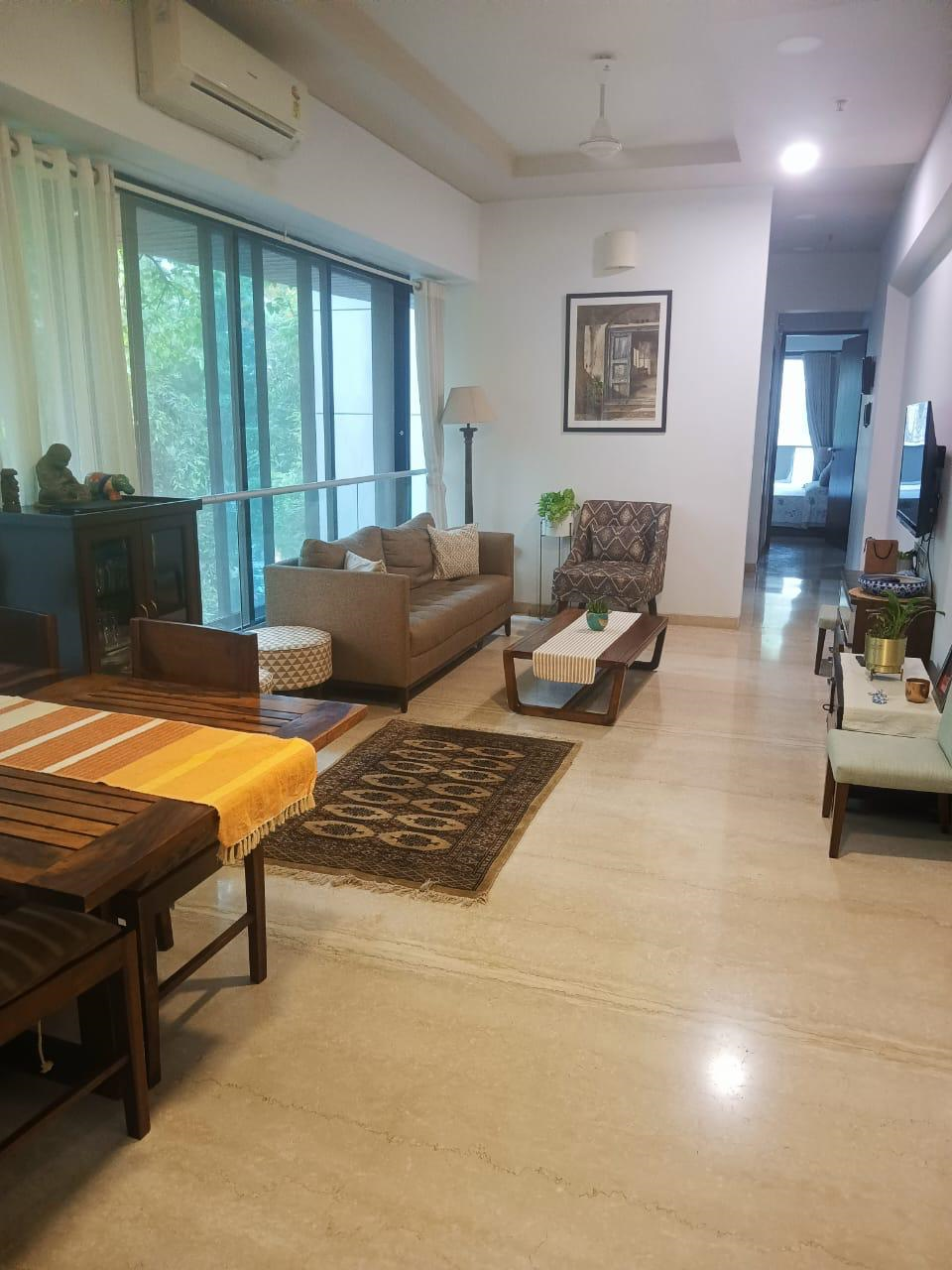 2 BHK Semi Furnished in Lakhani Signature , Bandra West