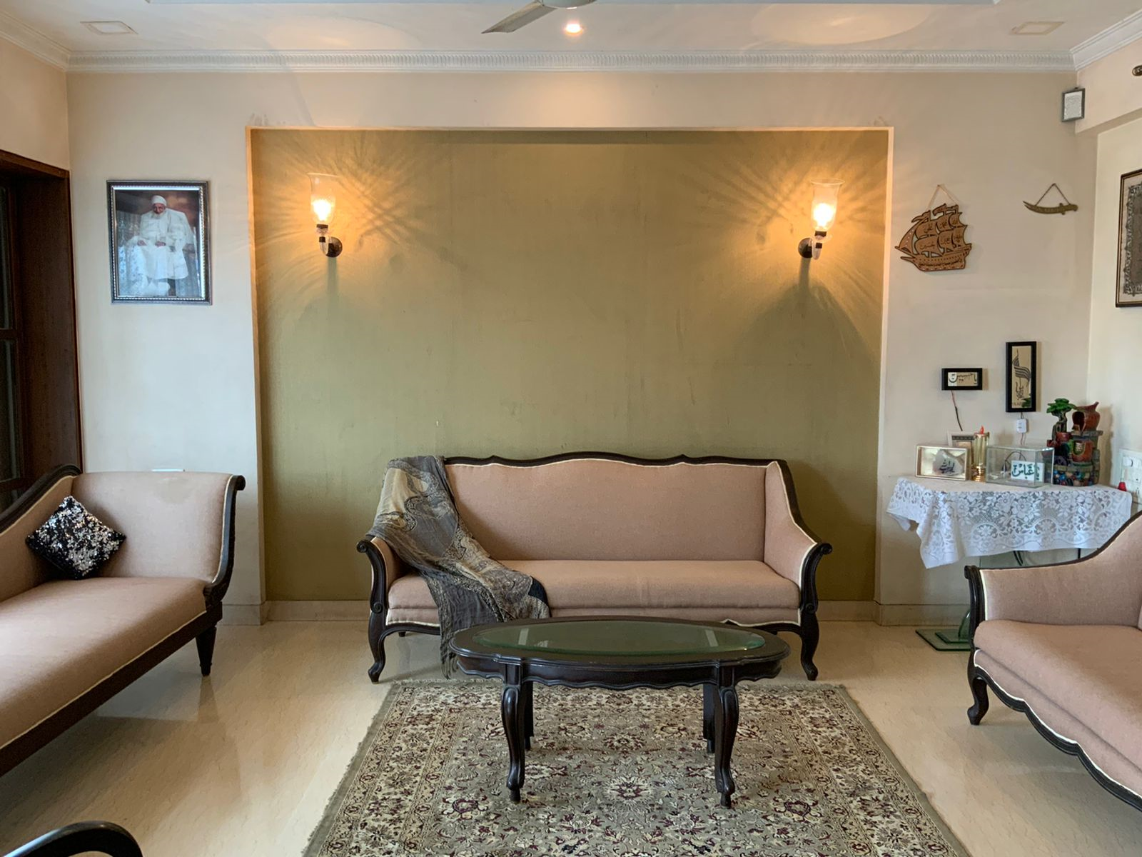 3 BHK Semi Furnished in Shiv Tirth , Peddar Road